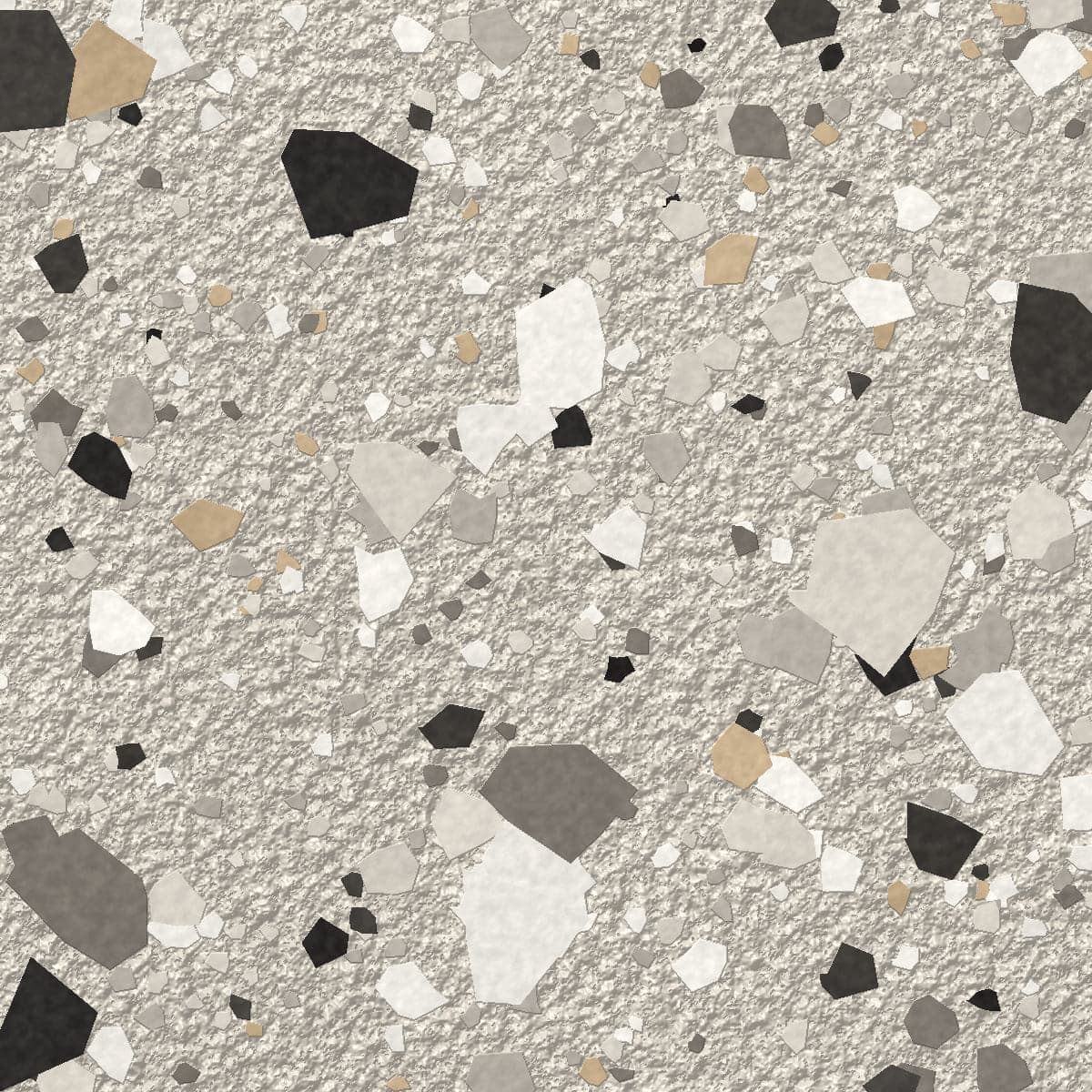 Materiaalstaal van terrazzo met fijn granulaat